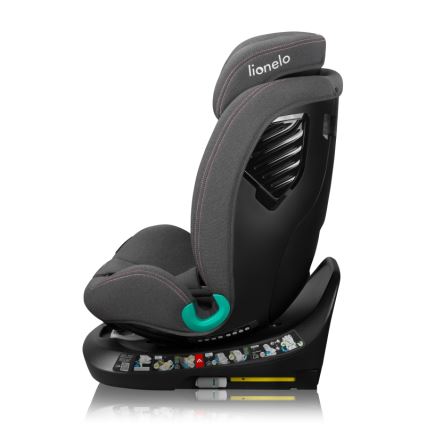 Lionelo - Forgatható autósülés alappal BASTIAAN ONE i-Size 40-150 cm Pink Rose