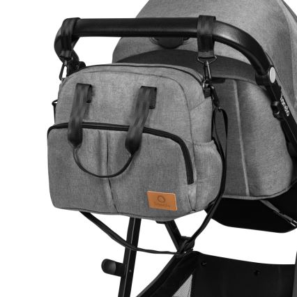 Lionelo - BIANKA 3 az 1-ben kombinált babakocsi Grey Stone