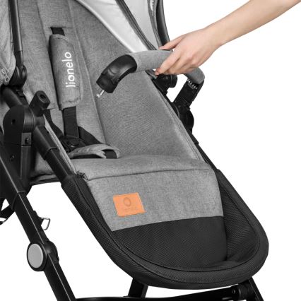 Lionelo - BIANKA 3 az 1-ben kombinált babakocsi Grey Stone