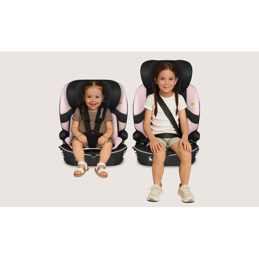 Lionelo - BILLY i-Size autósülés 76-150 cm, bébipink