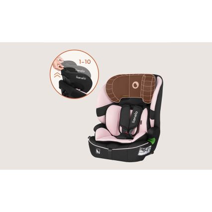 Lionelo - BILLY i-Size autósülés 76-150 cm, bébipink