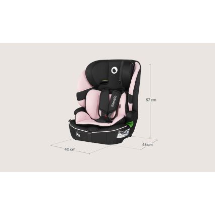 Lionelo - BILLY i-Size autósülés 76-150 cm, bébipink