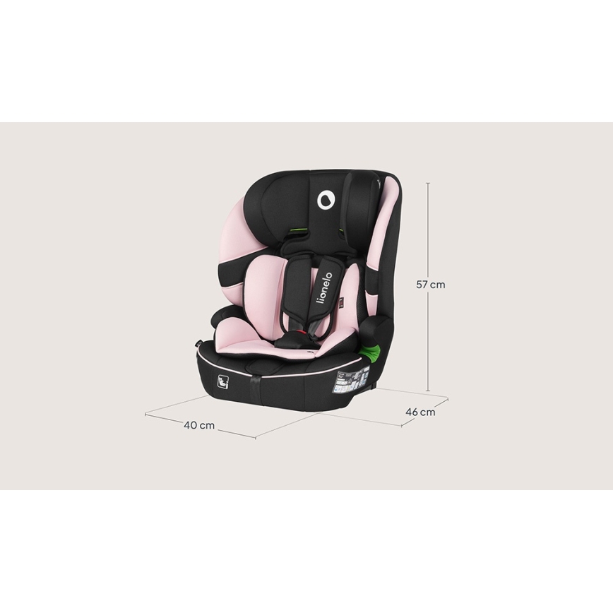 Lionelo - BILLY i-Size autósülés 76-150 cm, bébipink