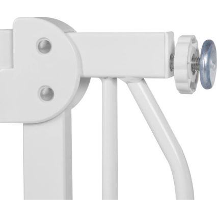 Lionelo - Biztonsági kapu TRUUS SLIM fehér/bézs