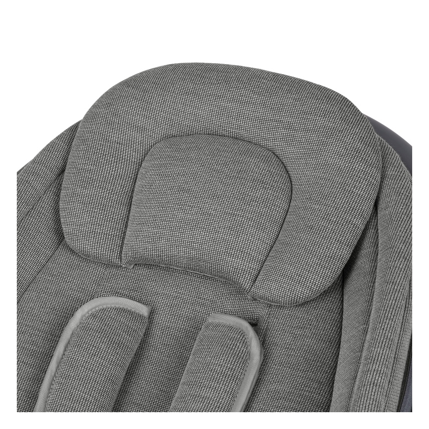 Lionelo - BLOSSOM zenélő babahinta beton szürke + távirányító