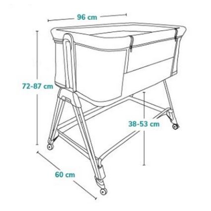 Lionelo - Bölcső 2in1 LUNA bézs