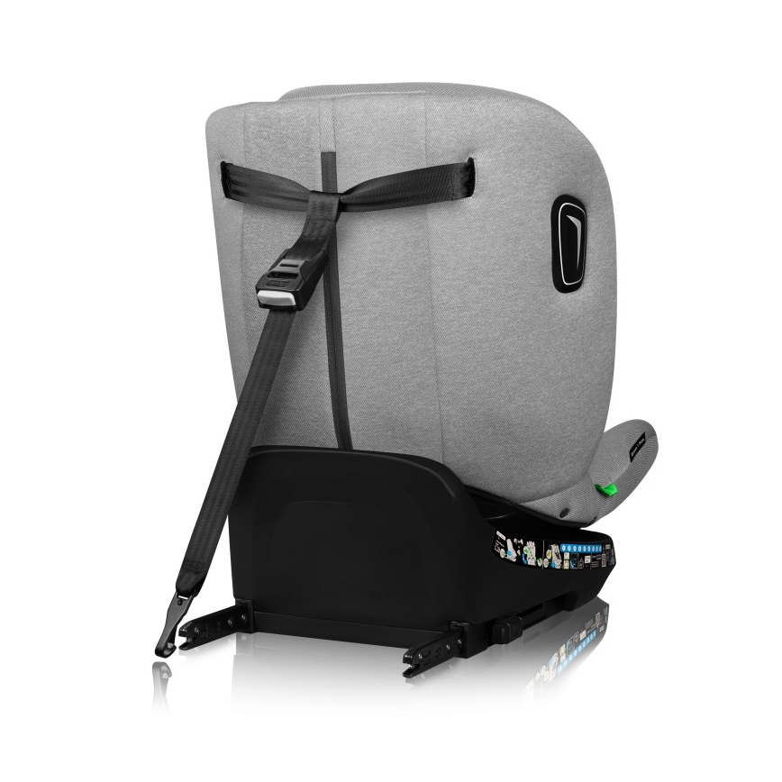 Lionelo - BRAVE i-Size forgatható autósülés alappal, 40–150 cm, Grey Stone