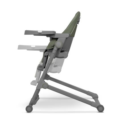 Lionelo - CORA PLUS 2 az 1-ben gyermek etetőszék, olívazöld