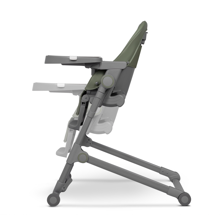 Lionelo - CORA PLUS 2 az 1-ben gyermek etetőszék, olívazöld