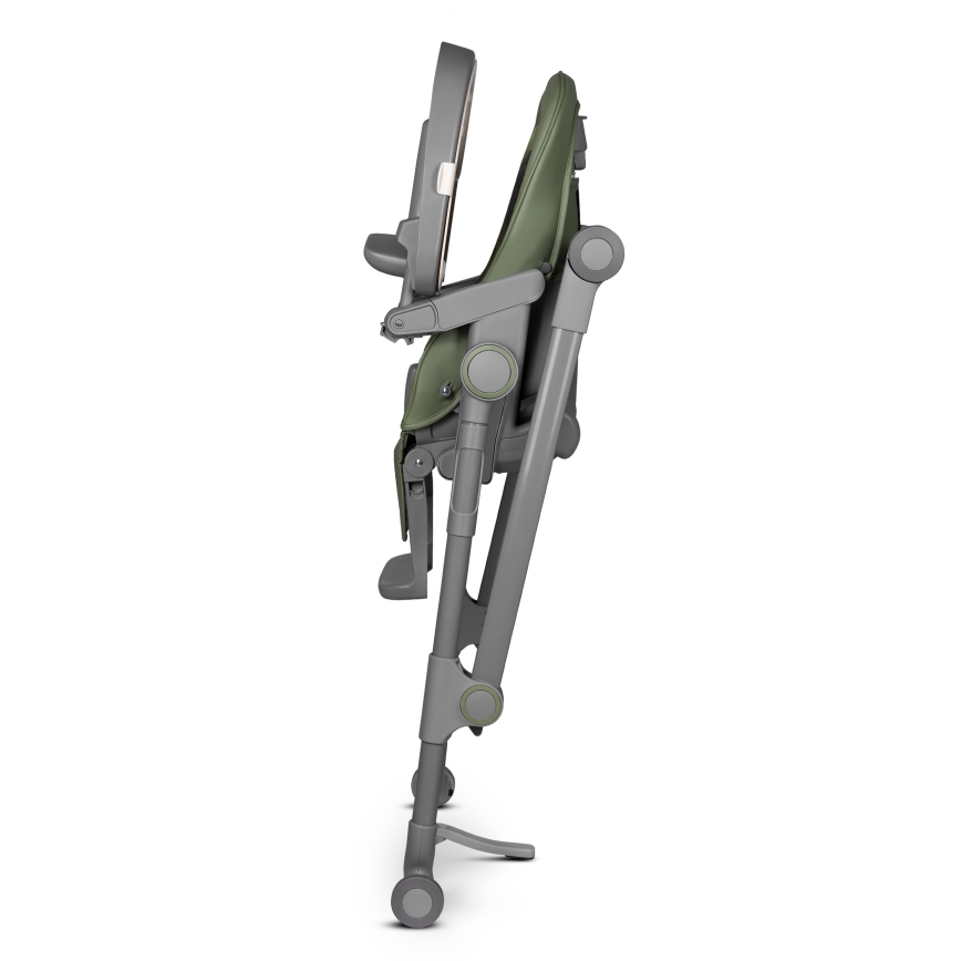 Lionelo - CORA PLUS 2 az 1-ben gyermek etetőszék, olívazöld