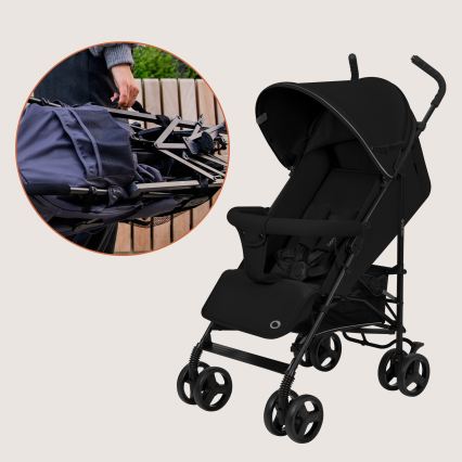 Lionelo - ELIA golfbabakocsi Fekete Onyx