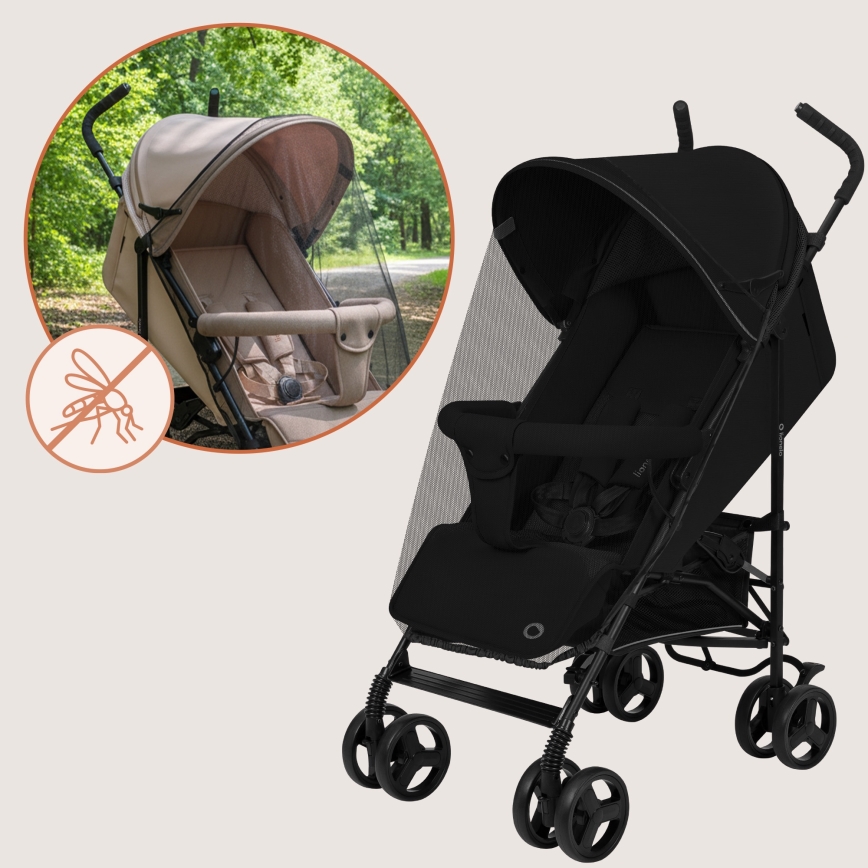 Lionelo - ELIA golfbabakocsi Fekete Onyx
