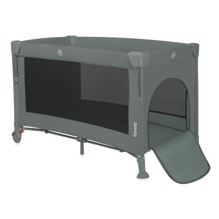 Lionelo - ELLEN 3 az 1-ben utazóágy zsályazöld
