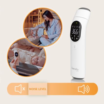 Lionelo - FEVERSCAN infravörös lázmérő 2xAAA