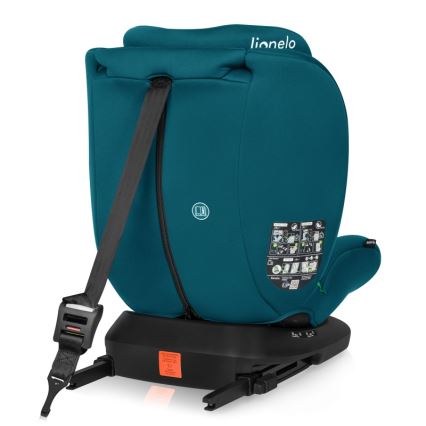 Lionelo - Forgatható autós gyerekülés alappal BASTIAAN i-Size 40-150 cm Indigókék