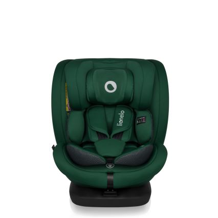 Lionelo - Forgatható autós gyerekülés alappal BASTIAAN i-Size 40-150 cm Zöld erdő