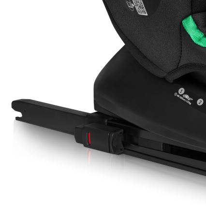 Lionelo - Forgatható autós gyerekülés bázissal BASTIAAN i-Size 40-150 cm Pink Rose