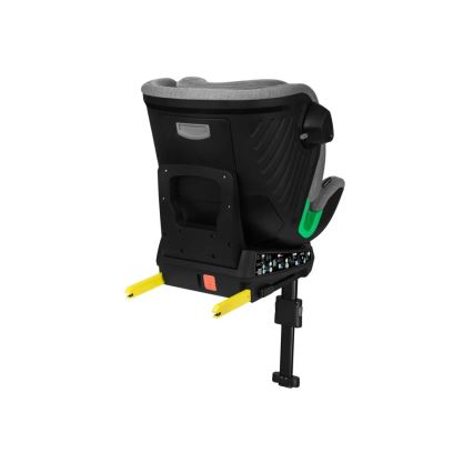 Lionelo - Forgatható autós gyerekülés bázissal HARMONY i-Size 40-150 cm fekete/szürke