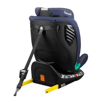 Lionelo - Forgatható autósülés bázissal BASTIAAN ONE i-Size 40-150 cm Blue Navy