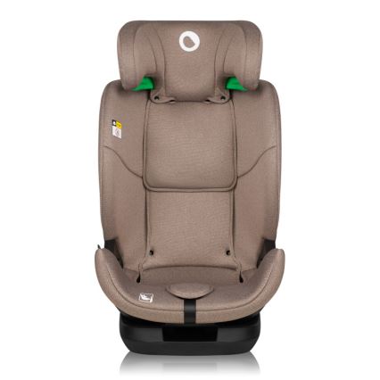 Lionelo - Forgatható autósülés alappal LAVENDER i-Size 76-150 cm bézs latte