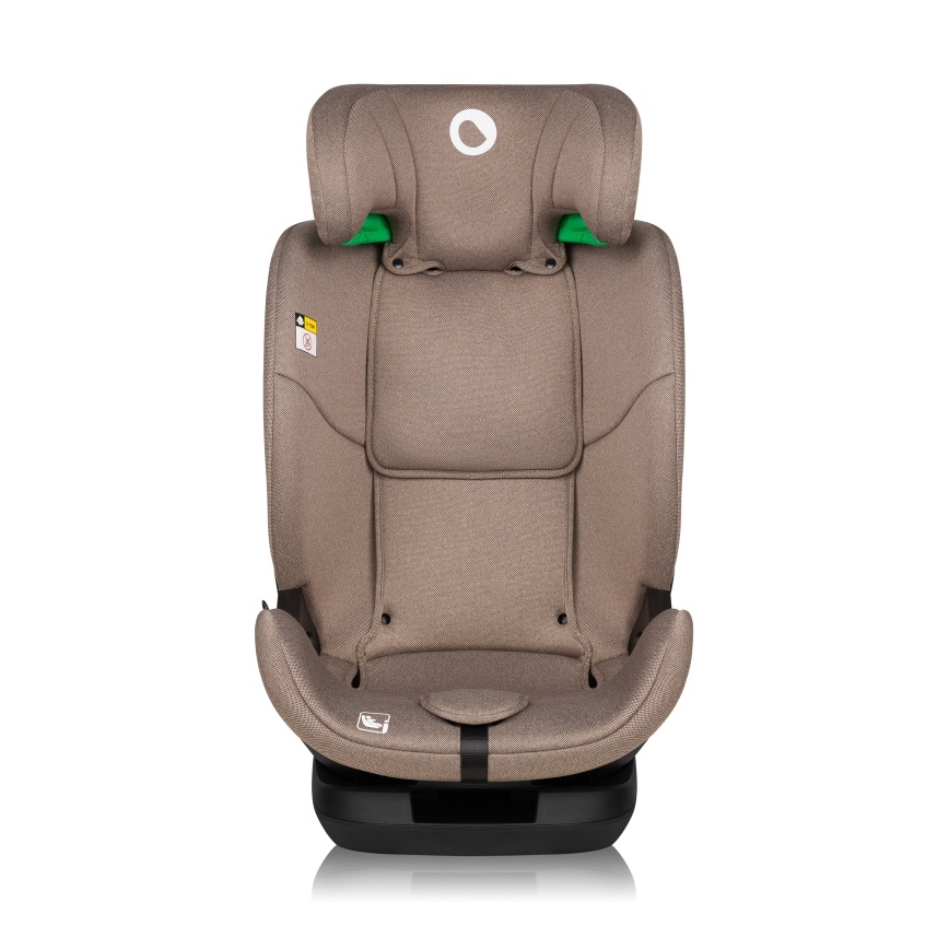 Lionelo - Forgatható autósülés alappal LAVENDER i-Size 76-150 cm bézs latte