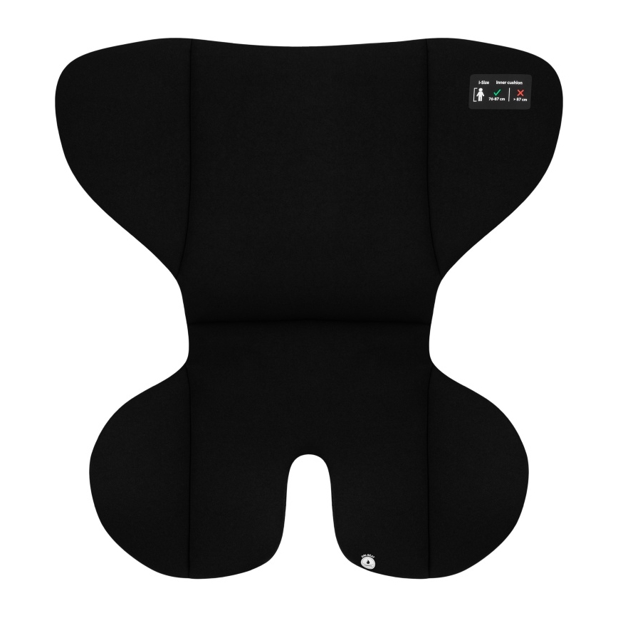 Lionelo - Forgatható autósülés alappal LAVENDER i-Size 76-150 cm Black Carbon