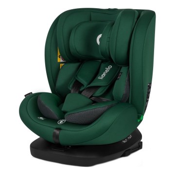 Lionelo - Forgatható autósülés alapzattal BASTIAAN i-Size 40-150 cm Zöld erdő