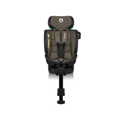 Lionelo - Forgatható autósülés alapzattal HARMONY i-Size 40-150 cm fekete/olívazöld