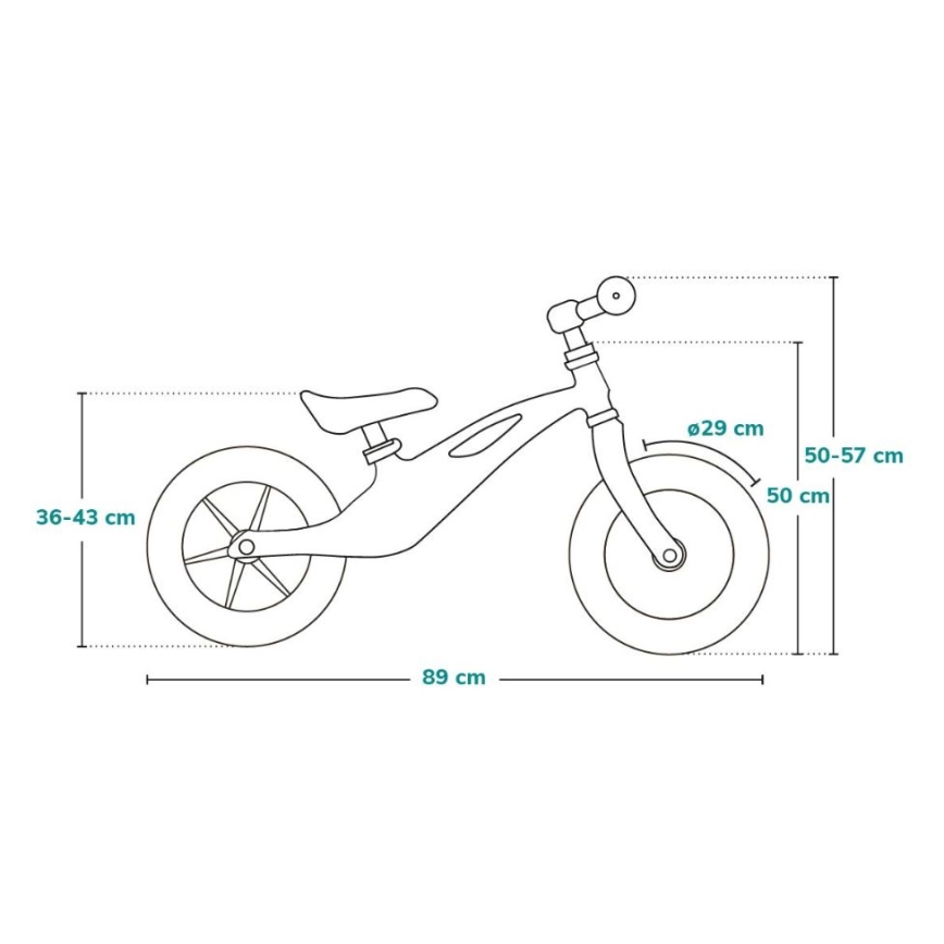 Lionelo - Futóbicikli BART TOUR szürke/sárga