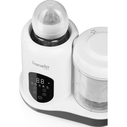 Lionelo - Gőzfőző 5in1 BABYMENU 110W/230V fehér/szürke