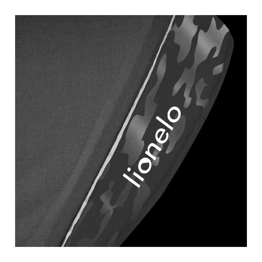 Lionelo - Gyermek tricikli HAARI szürke/fekete