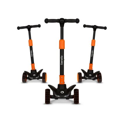 Lionelo - Gyerek roller TIMMY 3xAA narancssárga/fekete