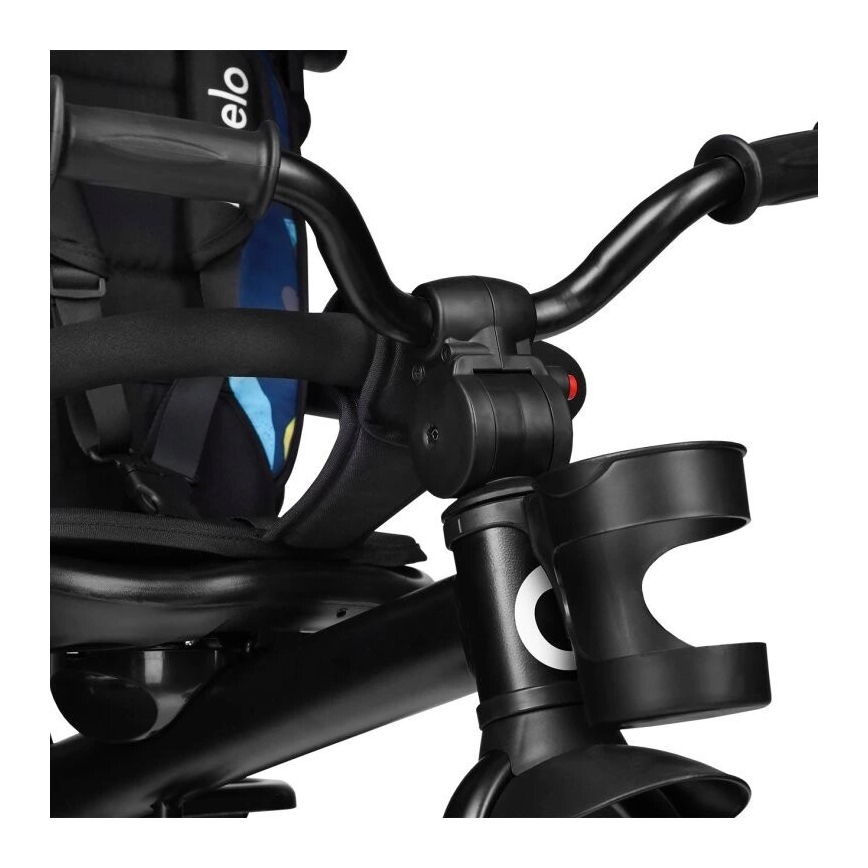 Lionelo - Gyermek tricikli HAARI fekete/többszínű