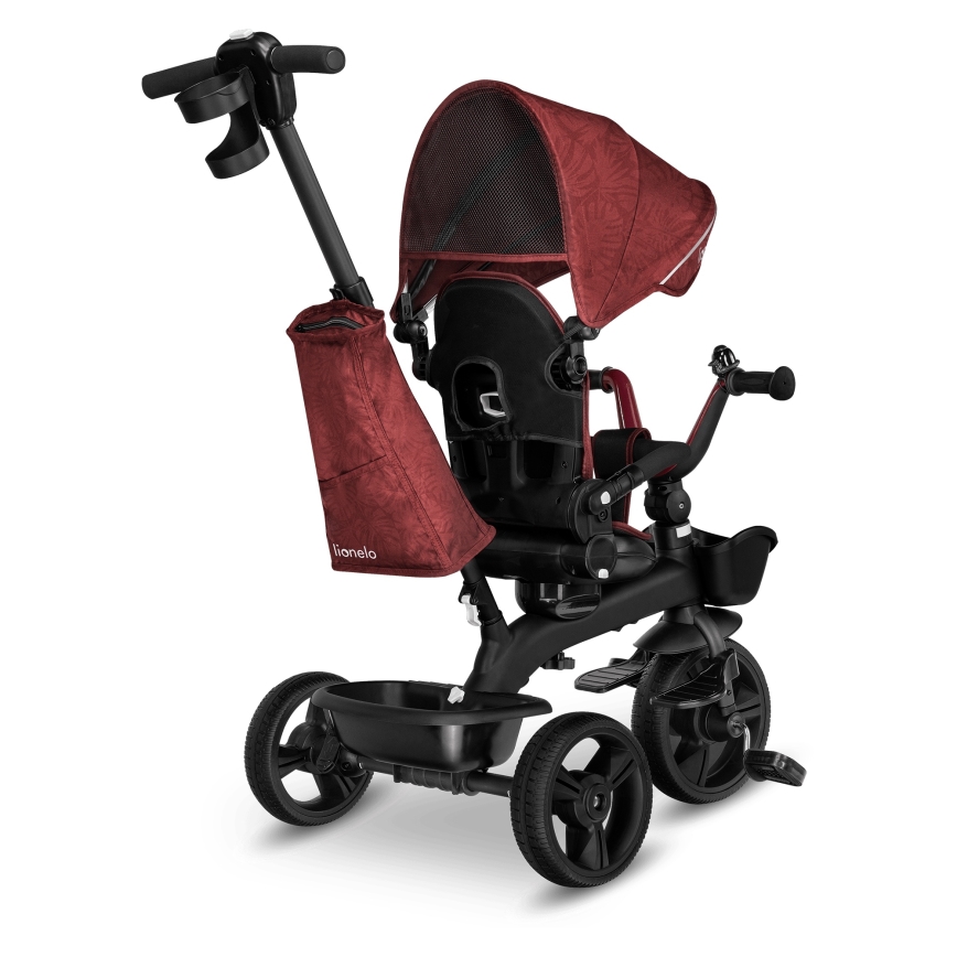 Lionelo - Gyerek tricikli KORI Bordó