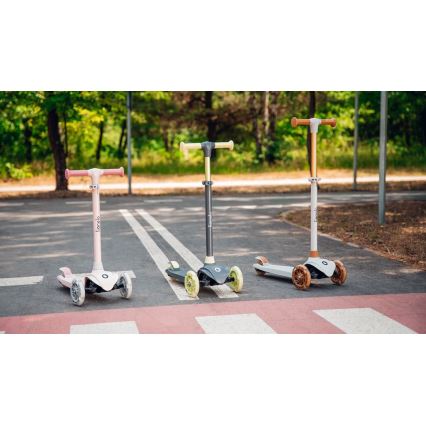 Lionelo - Gyerekroller JESSY 3xAA rózsaszín