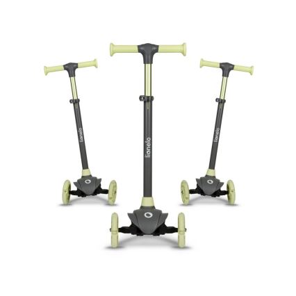 Lionelo - Gyerekroller JESSY 3xAA szürke/zöld