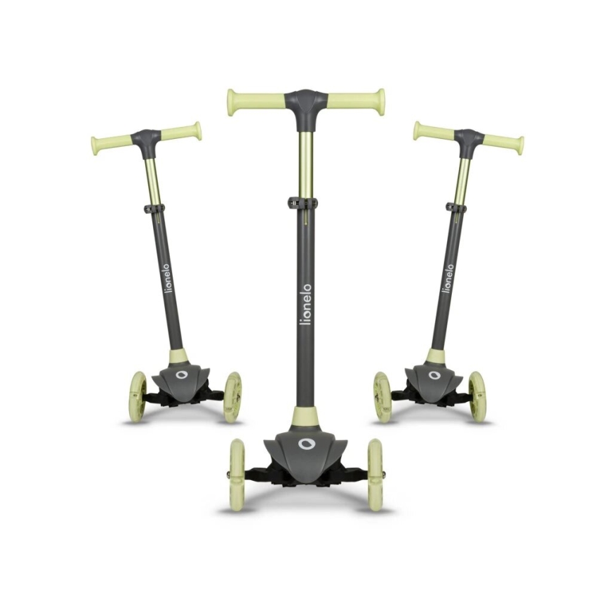 Lionelo - Gyerekroller JESSY 3xAA szürke/zöld