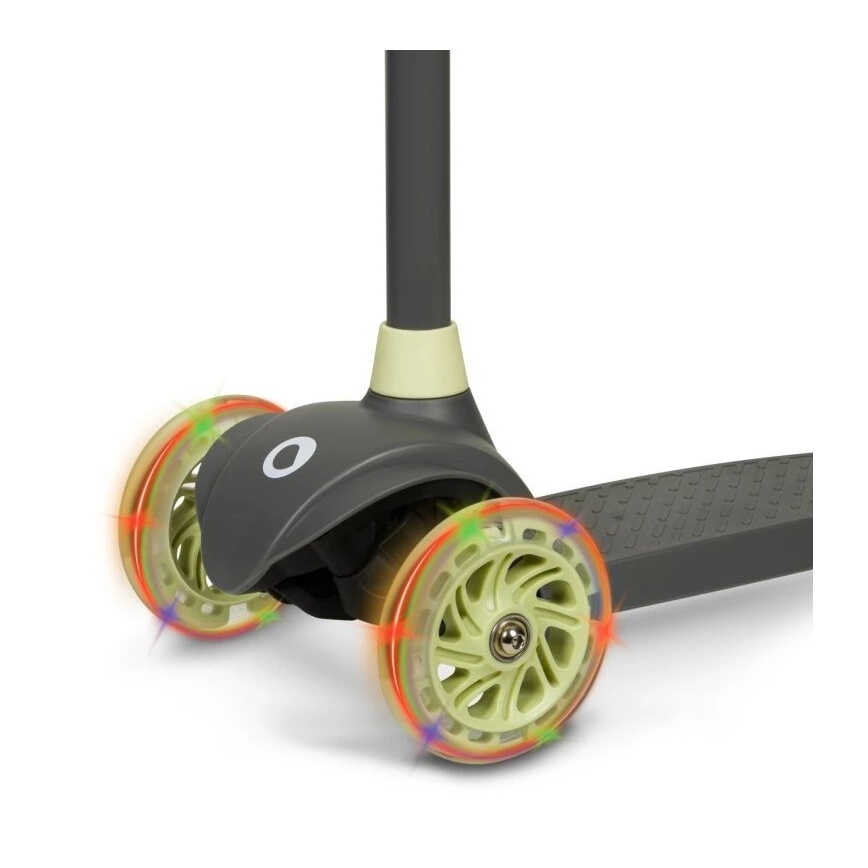 Lionelo - Gyerekroller JESSY 3xAA szürke/zöld