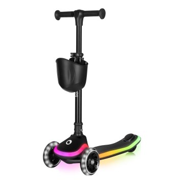 Lionelo - Gyerekroller MEY 3xAAA Fekete ónix