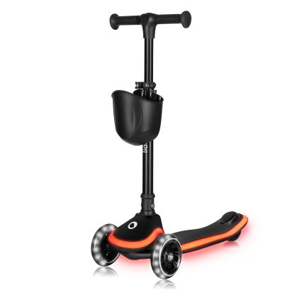 Lionelo - Gyerekroller MEY 3xAAA Fekete ónix