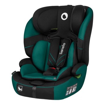 Lionelo - Gyerekülés LEVI ONE i-Size 76-150 cm fekete/zöld