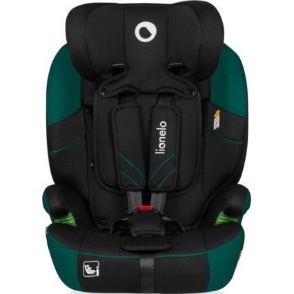 Lionelo - Gyerekülés LEVI ONE i-Size 76-150 cm fekete/zöld