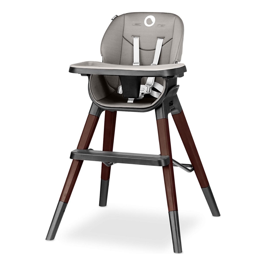 Lionelo - Gyermek etetőszék 2 az 1-ben MONA Black Onyx