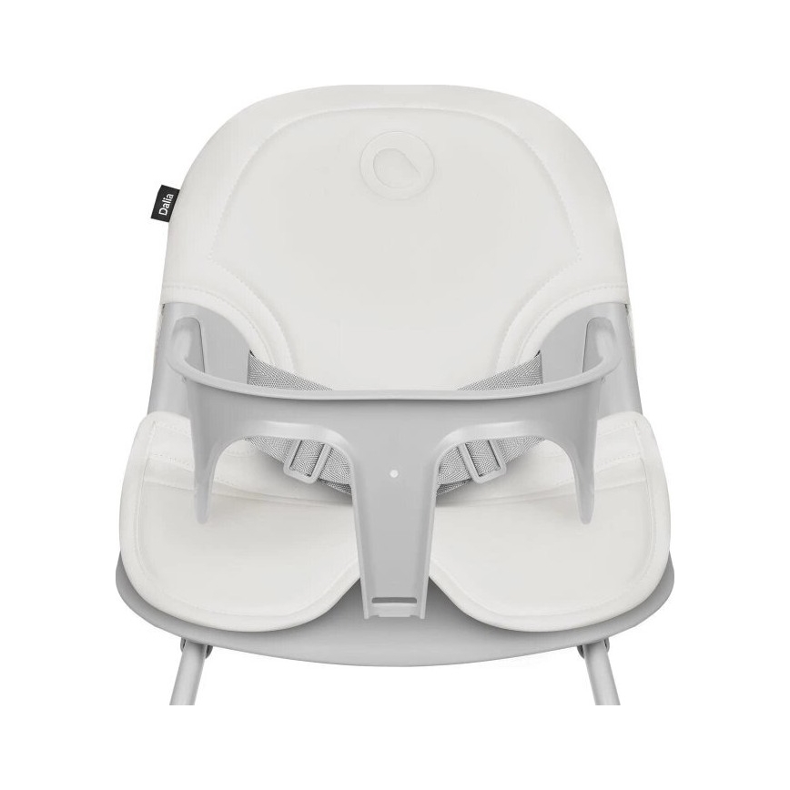 Lionelo - Gyermek étkezőszék 2in1 DALIA fehér/szürke