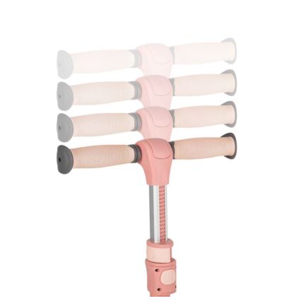 Lionelo - Gyermek roller 2in1 FRANKY rózsaszín