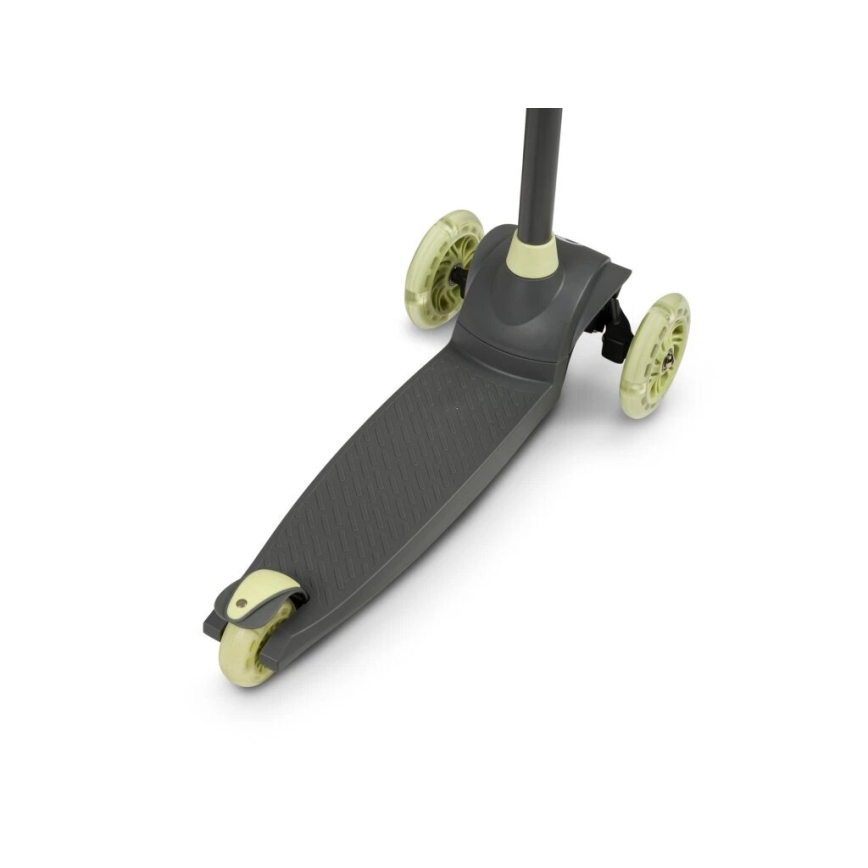 Lionelo - Gyermek roller JESSY szürke/zöld