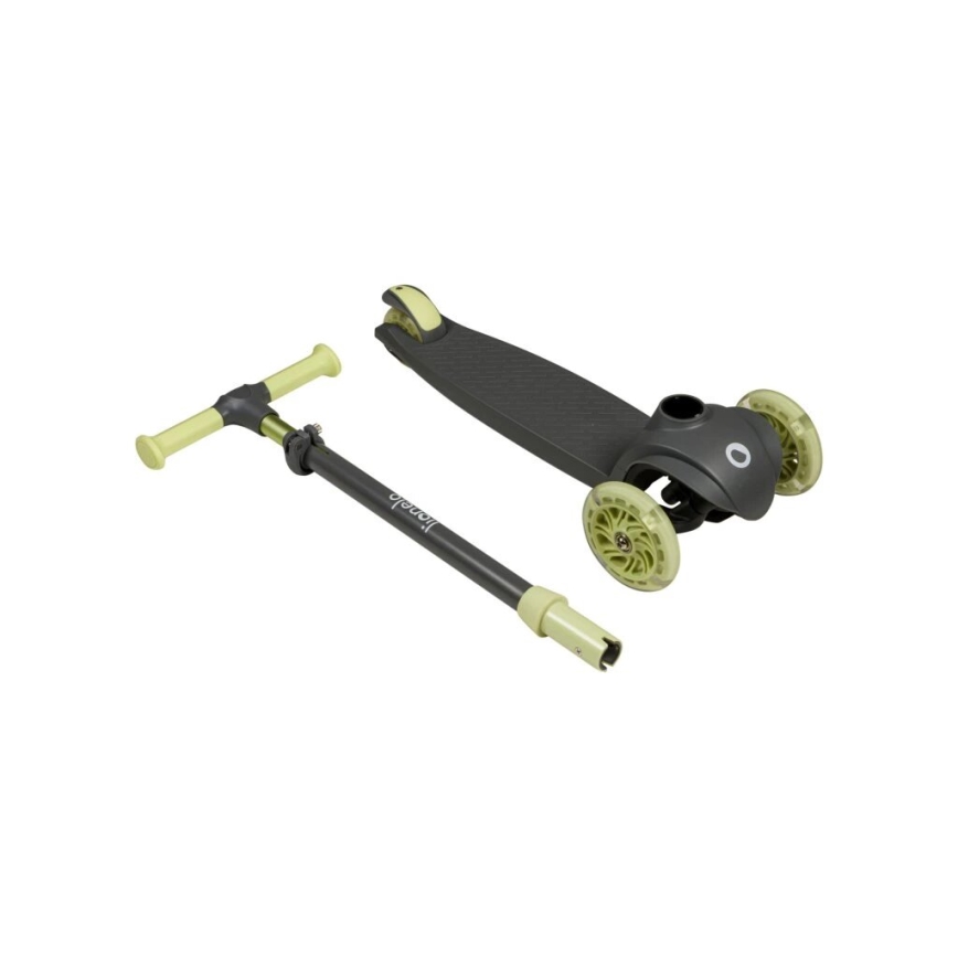 Lionelo - Gyermek roller JESSY szürke/zöld