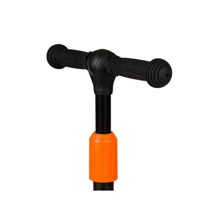 Lionelo - Gyermek roller TIMMY 3xAA narancs/fekete