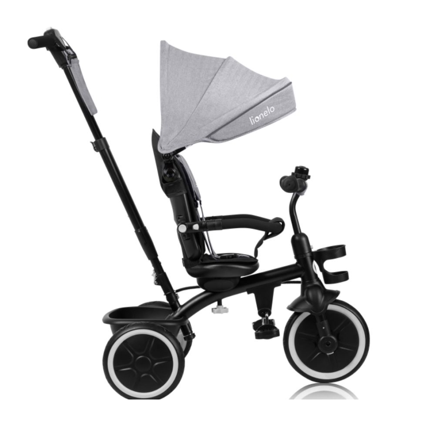 Lionelo - Gyermek tricikli BERRY Grey Stone