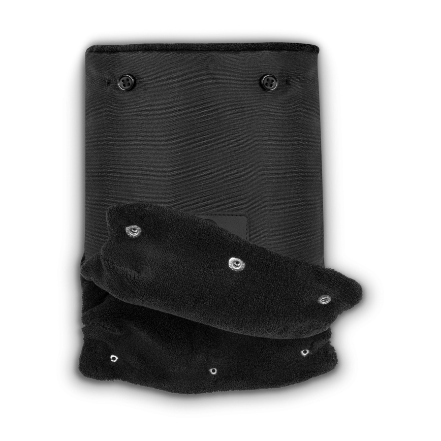 Lionelo - HANDMUFF babakocsi kézmelegítő, fekete